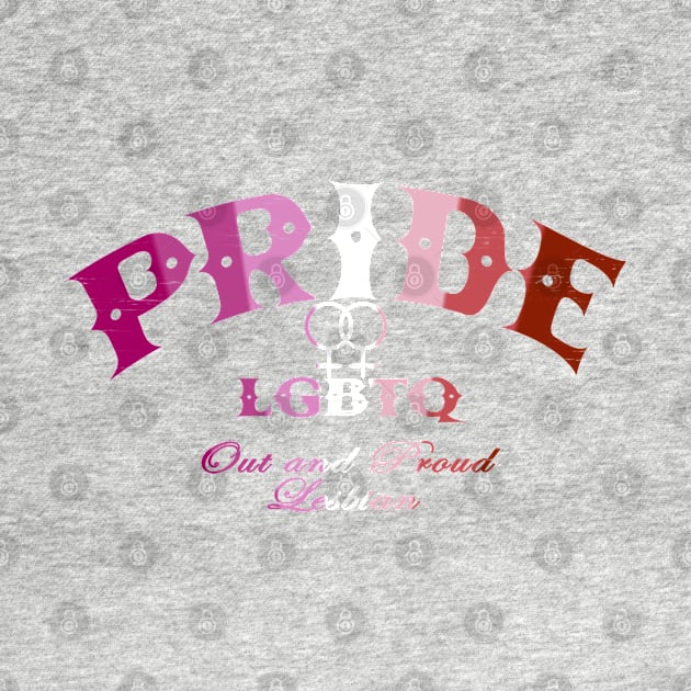 Lesbian Pride - CBs style - Lesbian Pride Flag by ianscott76